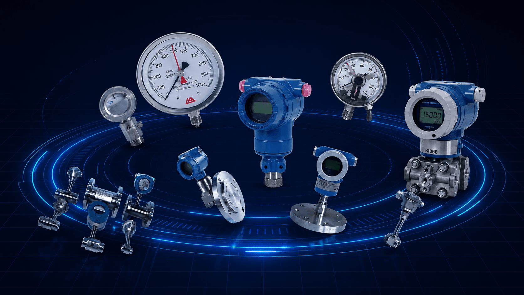 Pressure Gauges & Transmitters